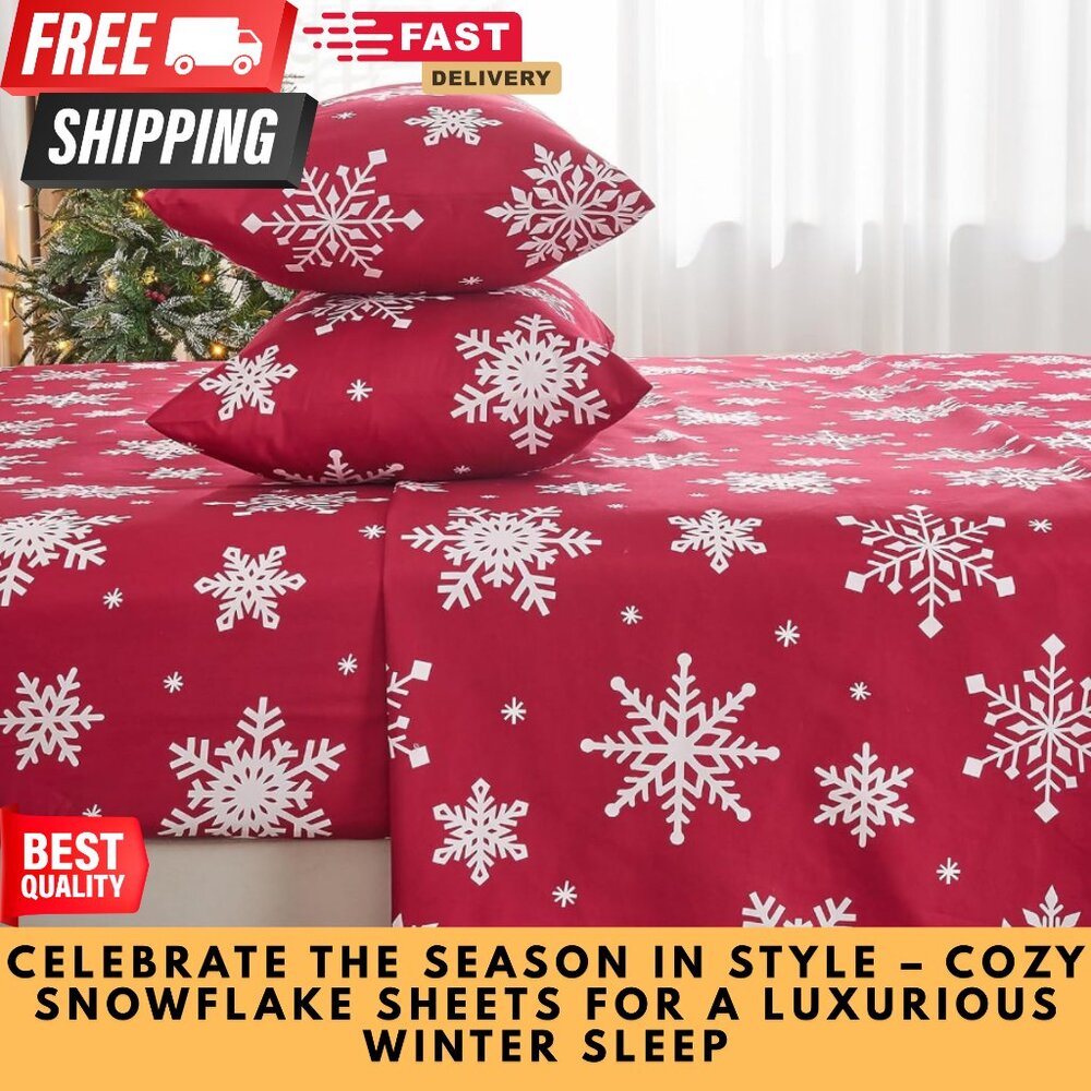 4PC Queen Sheet Set, Deep Pocket 14", Ultra-Soft & Warm Microfiber – Luxury Hote